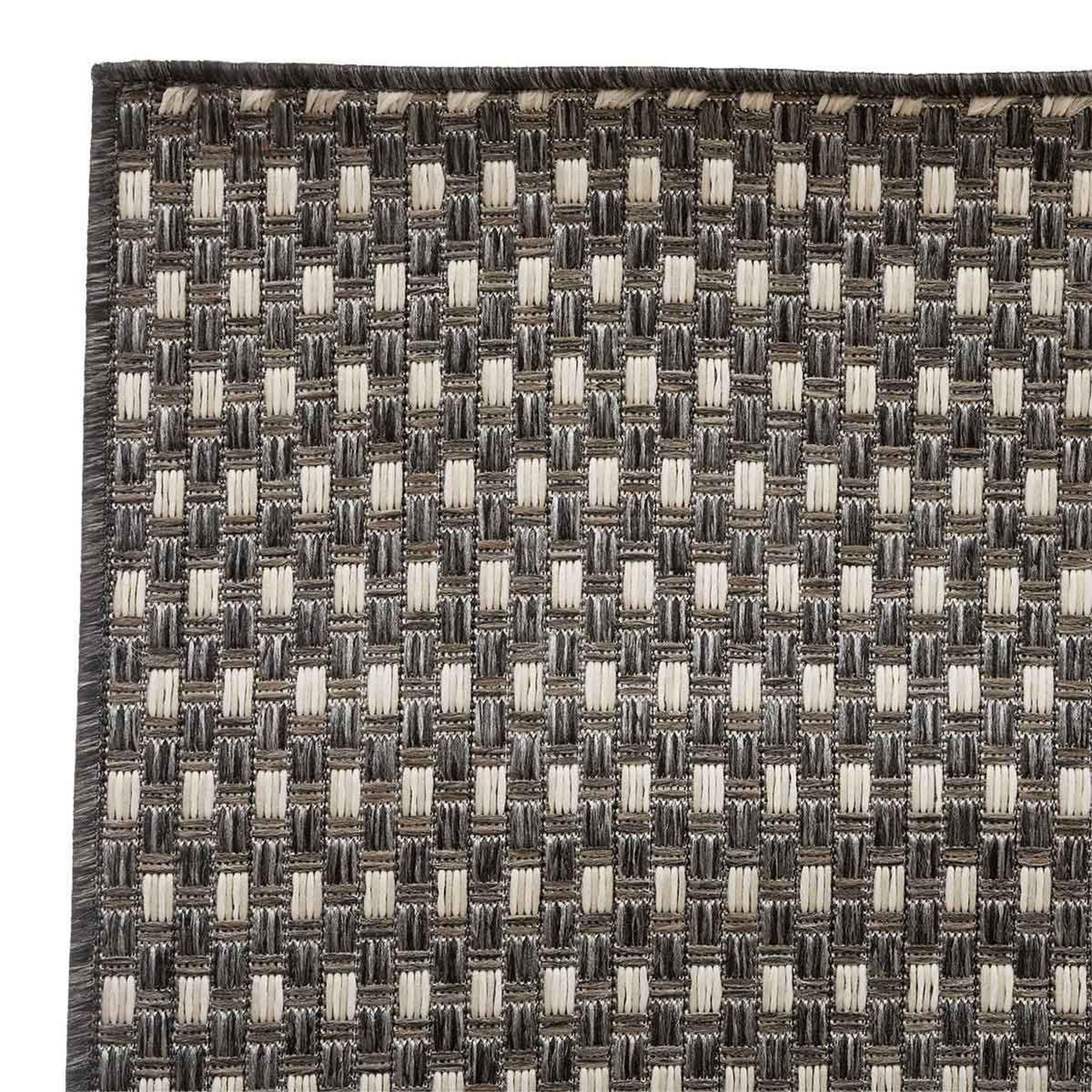 Voir la diapositive 2 : ATMOSPHERA Tapis Tressé Déco  Gray  120x170cm Gris