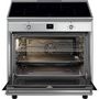 Voir la diapositive 2 : SMEG Piano de cuisson induction CG90CIXT