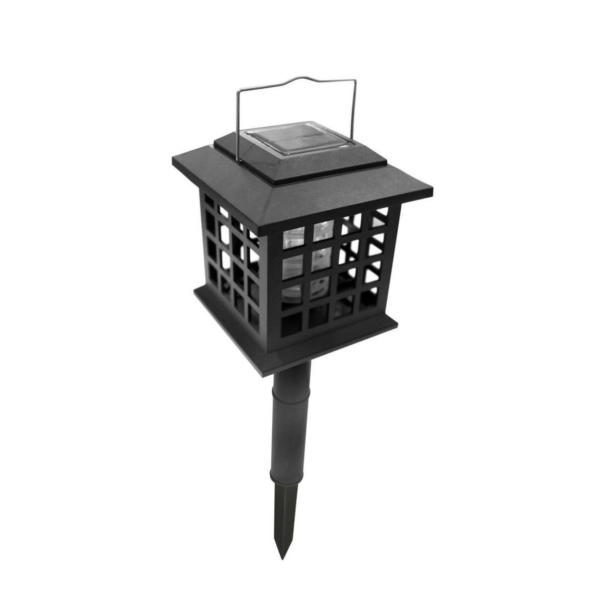 Voir la diapositive 2 : Je cherche une idee Lampe solaire led  anti moustiques  42cm noir