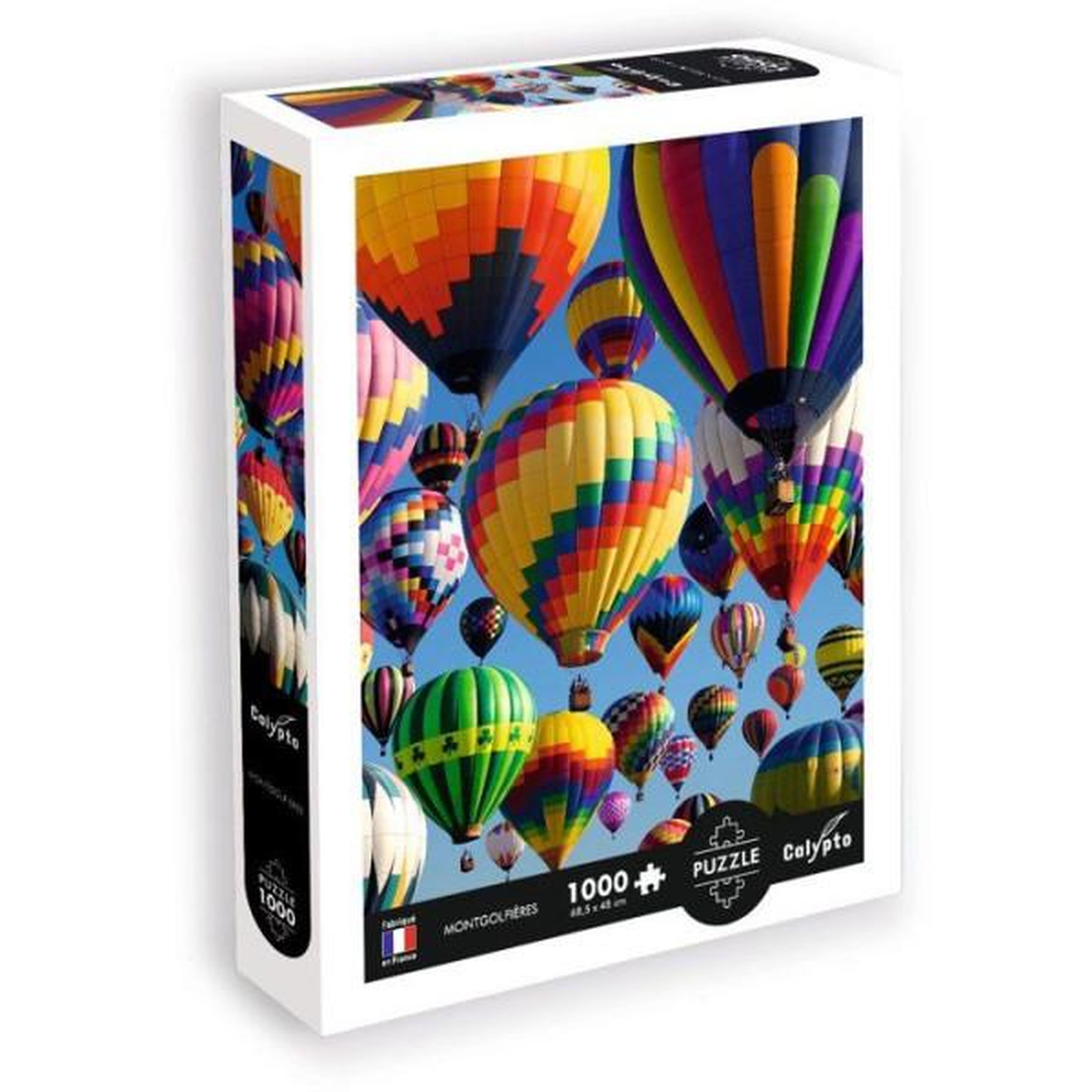 Sentosphere Puzzle - sentosphere - calypto - 1000 pieces - montgolfieres - toucher soyeux - des 9 ans
