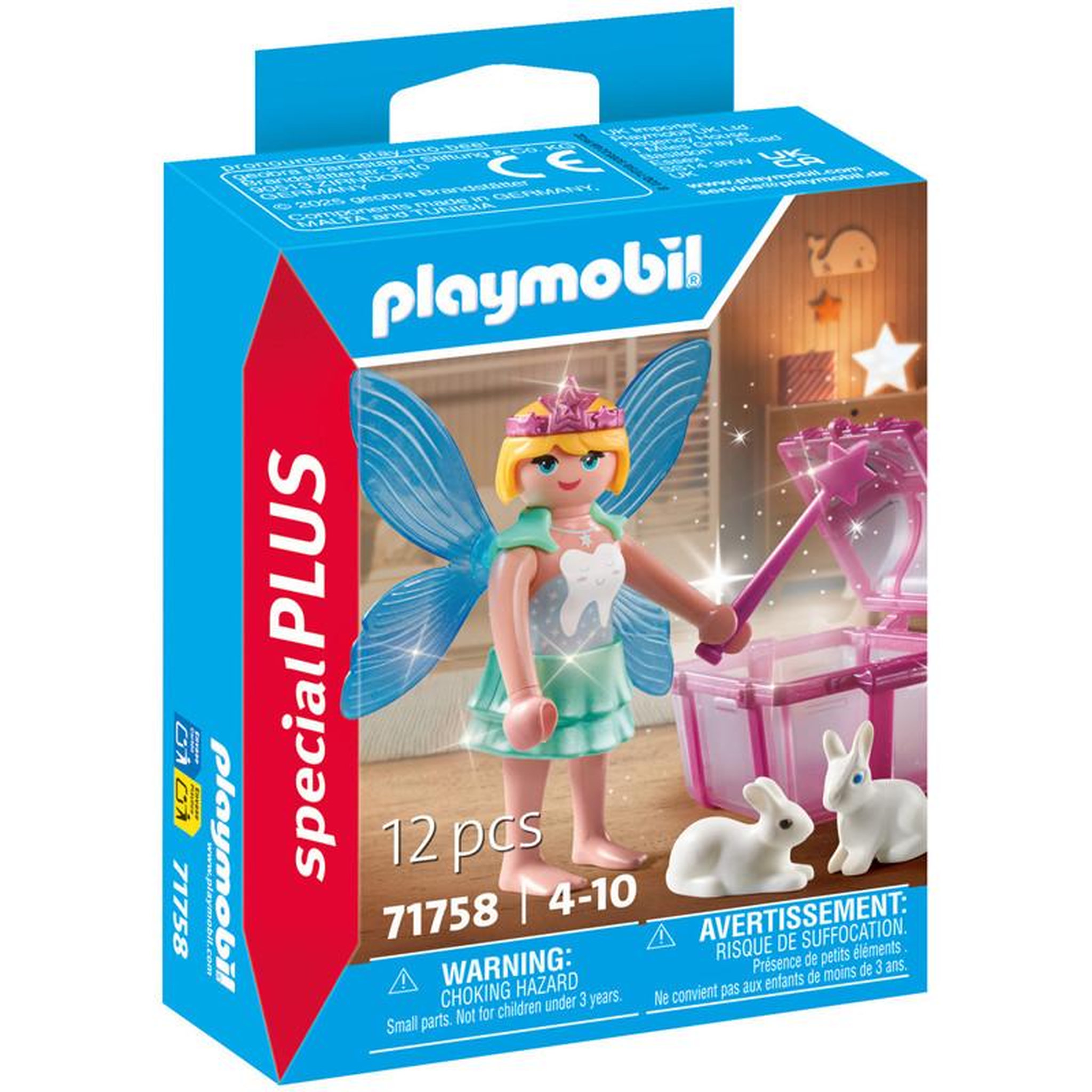 PLAYMOBIL FEE + COFFRE ET LAPIN SPE+ PLAYMOBIL PLL71758
