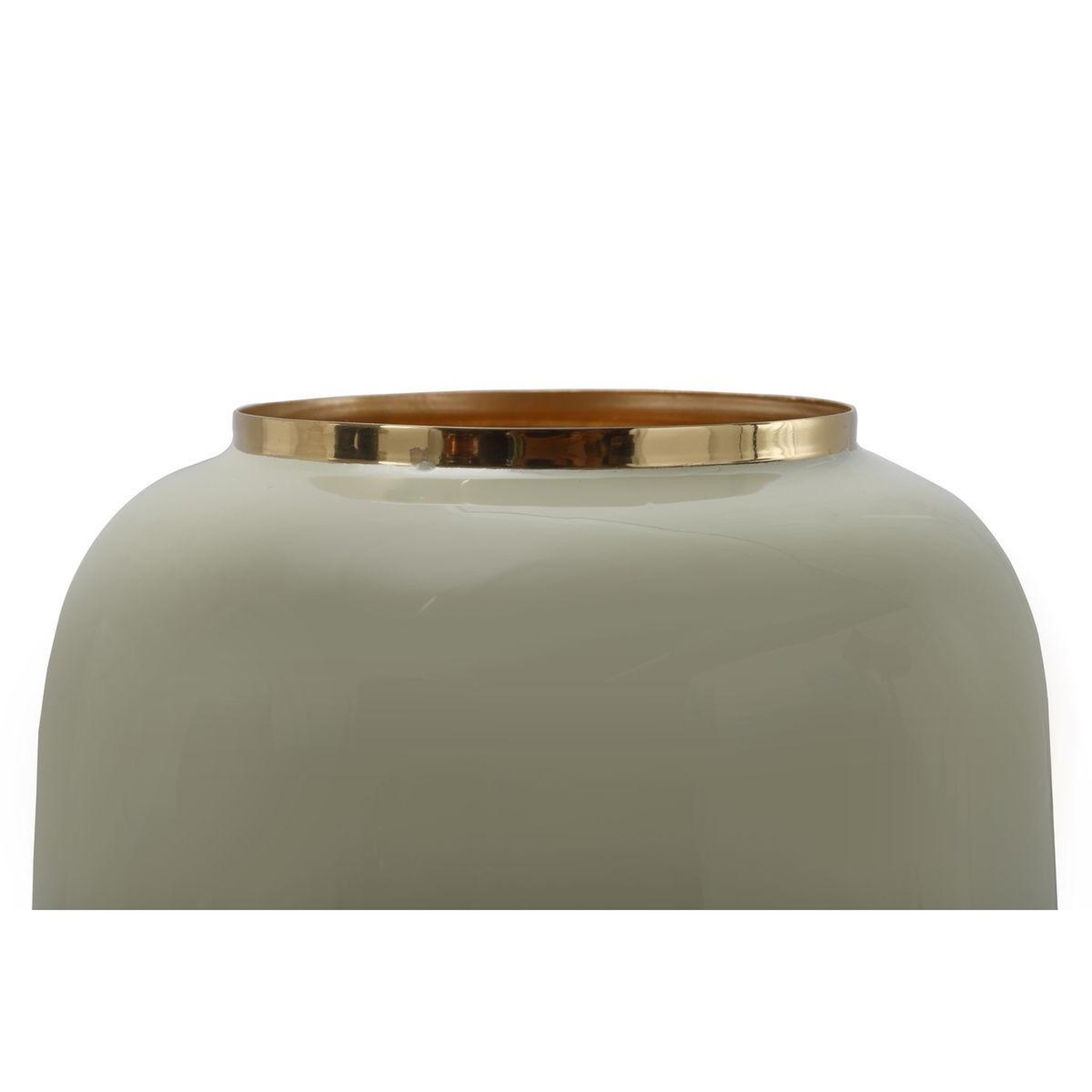 Voir la diapositive 2 : Paris Prix Vase rond design  niklas  20cm menthe & or