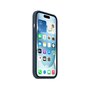 Voir la diapositive 3 : APPLE Coque iPhone 15 MagSafe silicone Bleu Orage
