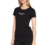 Pepe Jeans T shirt  Femme Pepe Jeans New Virginia. Coloris disponibles : Noir
