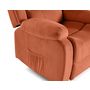Voir la diapositive 4 : BEST MOBILIER Armand - fauteuil relax électrique en velours côtelé
