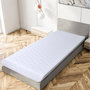 Voir la diapositive 3 :  Matelas 90x190 mémoire de forme Luna - Blanc