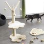 Voir la diapositive 4 : Paris Prix Arbre à Chat avec Jouets  1 Plateforme  82cm Ecru