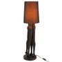 Voir la diapositive 2 : Paris Prix Lampadaire Design  Couple  89cm Noir