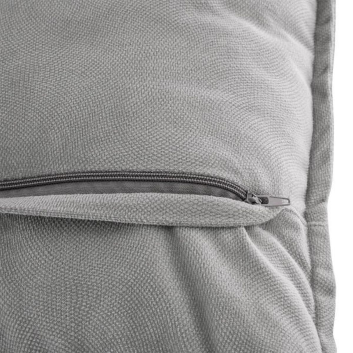 Paris Prix Coussin Déhoussable  Lilou  45x45cm Gris Clair
