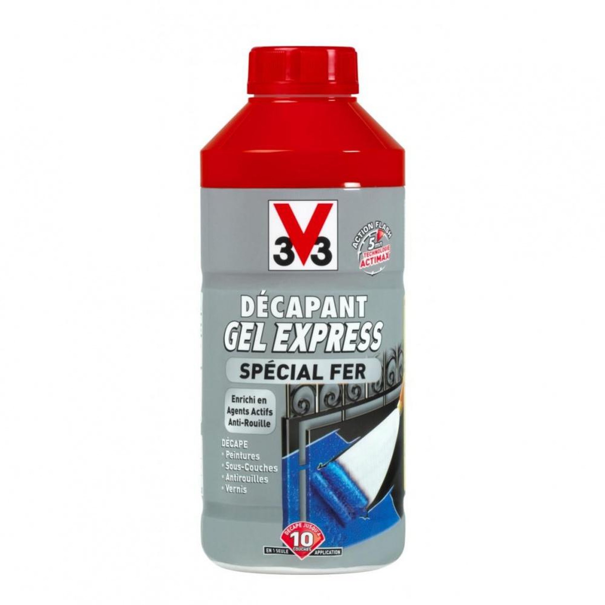 CENTRALE BRICO Décapant spécial fer Gel express®