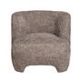 Voir la diapositive 3 : LISA DESIGN Olbia - fauteuil - en tissu texturé