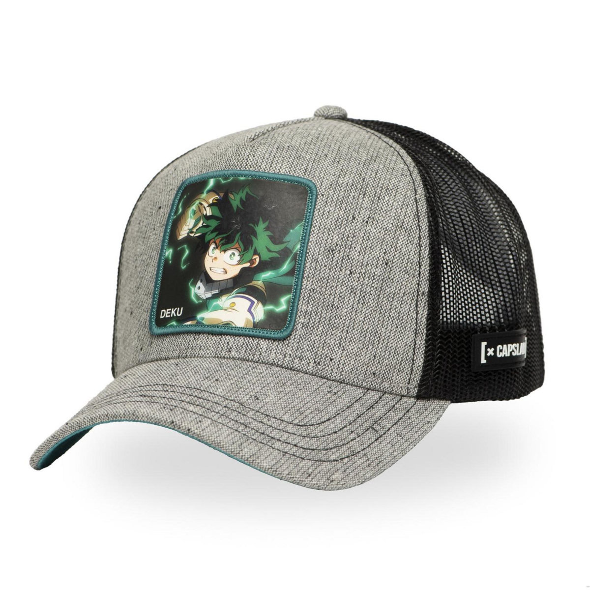 CAPSLAB Casquette trucker neppy avec filet My Hero Academia Deku
