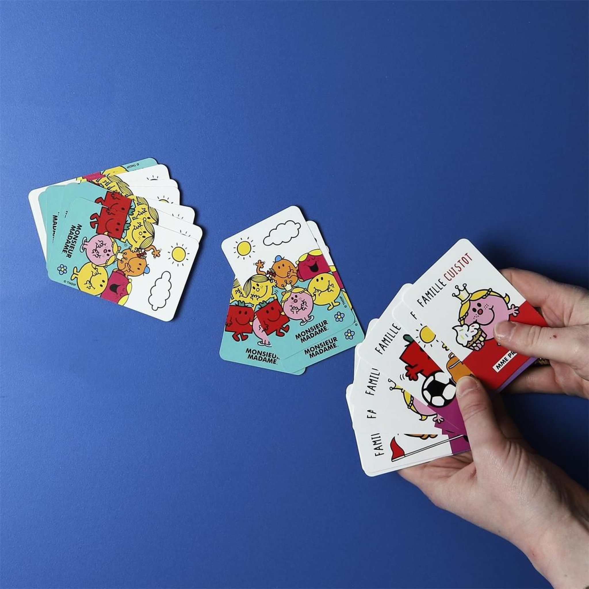 Voir la diapositive 2 : The Home Deco Factory Jeu de 7 Familles  Monsieur & Madame®  8cm Multicolore