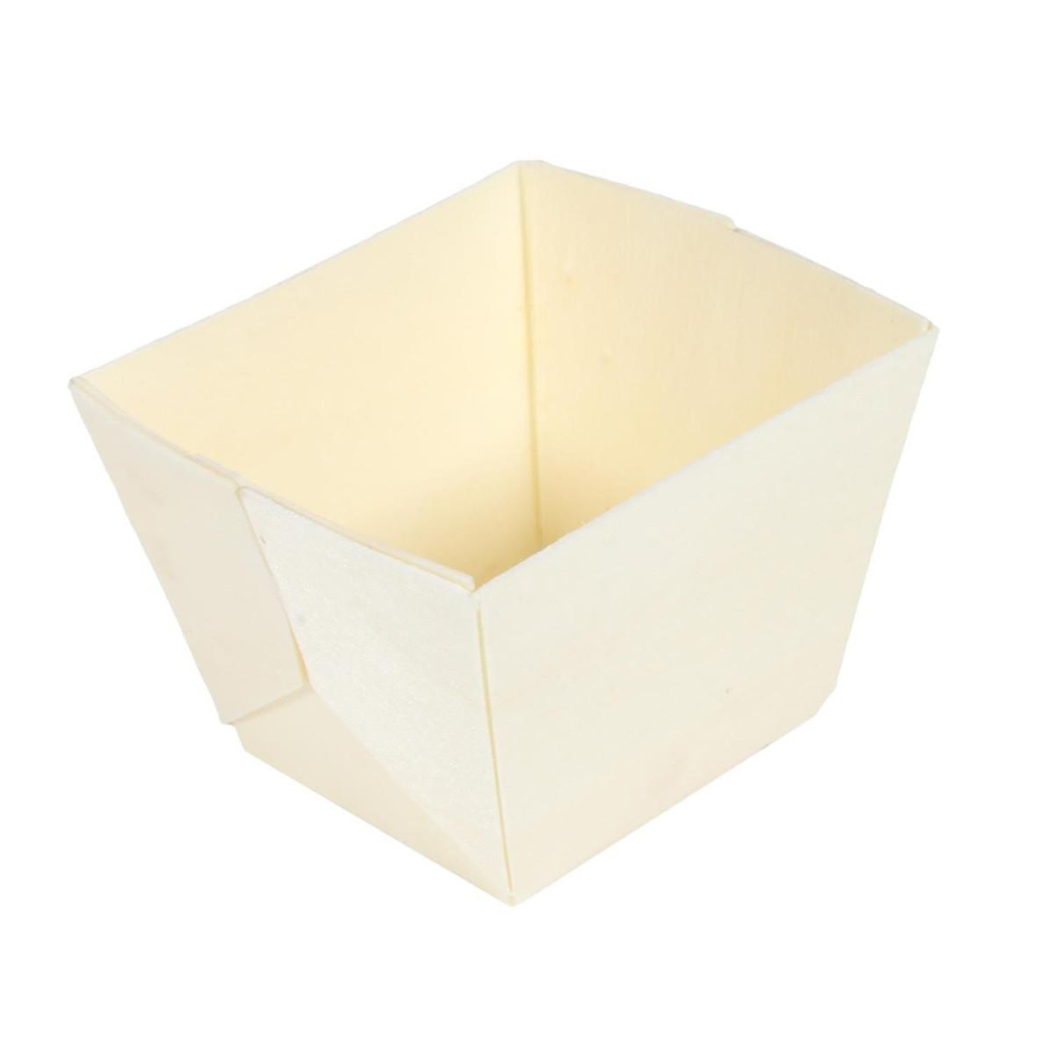 Voir la diapositive 5 : COOK CONCEPT Lot de 6 barquettes carton  snacking  7cm naturel