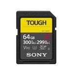 SONY Sony SF G series TOUGH SF G64T Carte mémoire flash 64 Go Video Class V90 UHS II U3 Class10 SDXC UHS II
