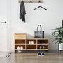Voir la diapositive 1 : VIDAXL Armoire a chaussures Chene sonoma 102x36x60cm Bois d'ingenierie