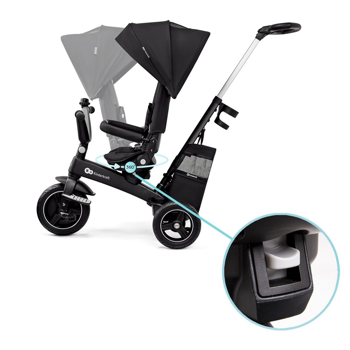 KINDERKRAFT Tricycle EasyTwist