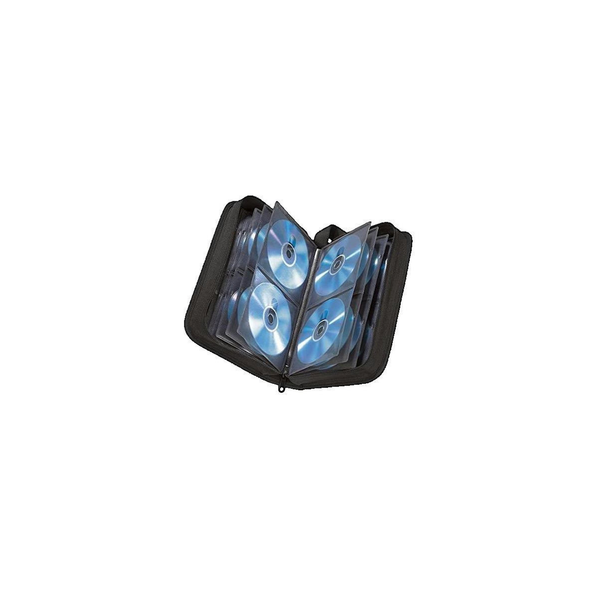 Hama Pochette Hama 64 disques en nylon noir