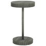 Voir la diapositive 3 : VIDAXL Ensemble de bar de jardin 3 pcs et coussins Resine tressee Gris
