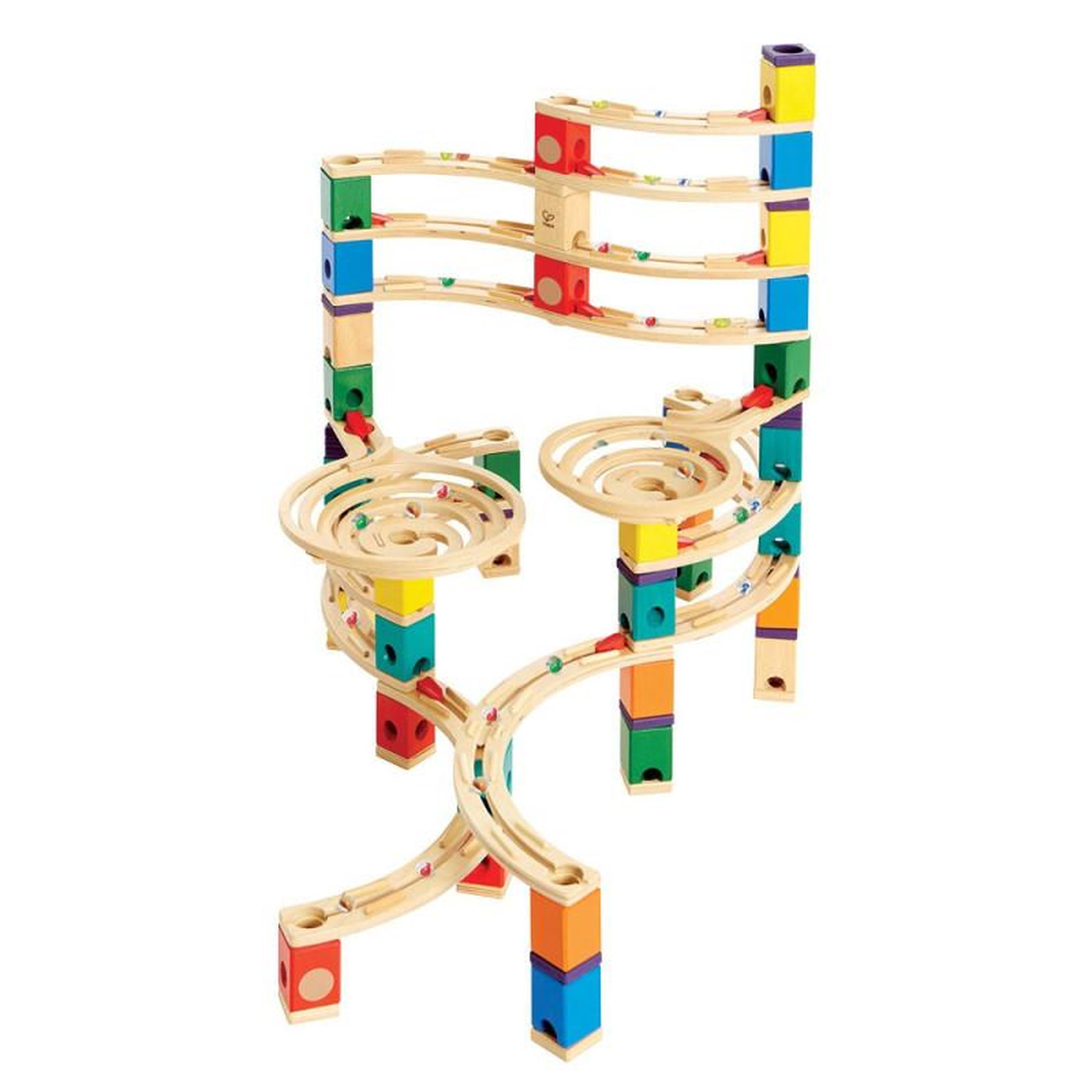 Voir la diapositive 3 : Hape HAPE Quadrilla Wooden Marble Court The Cyclone, 198dlg.