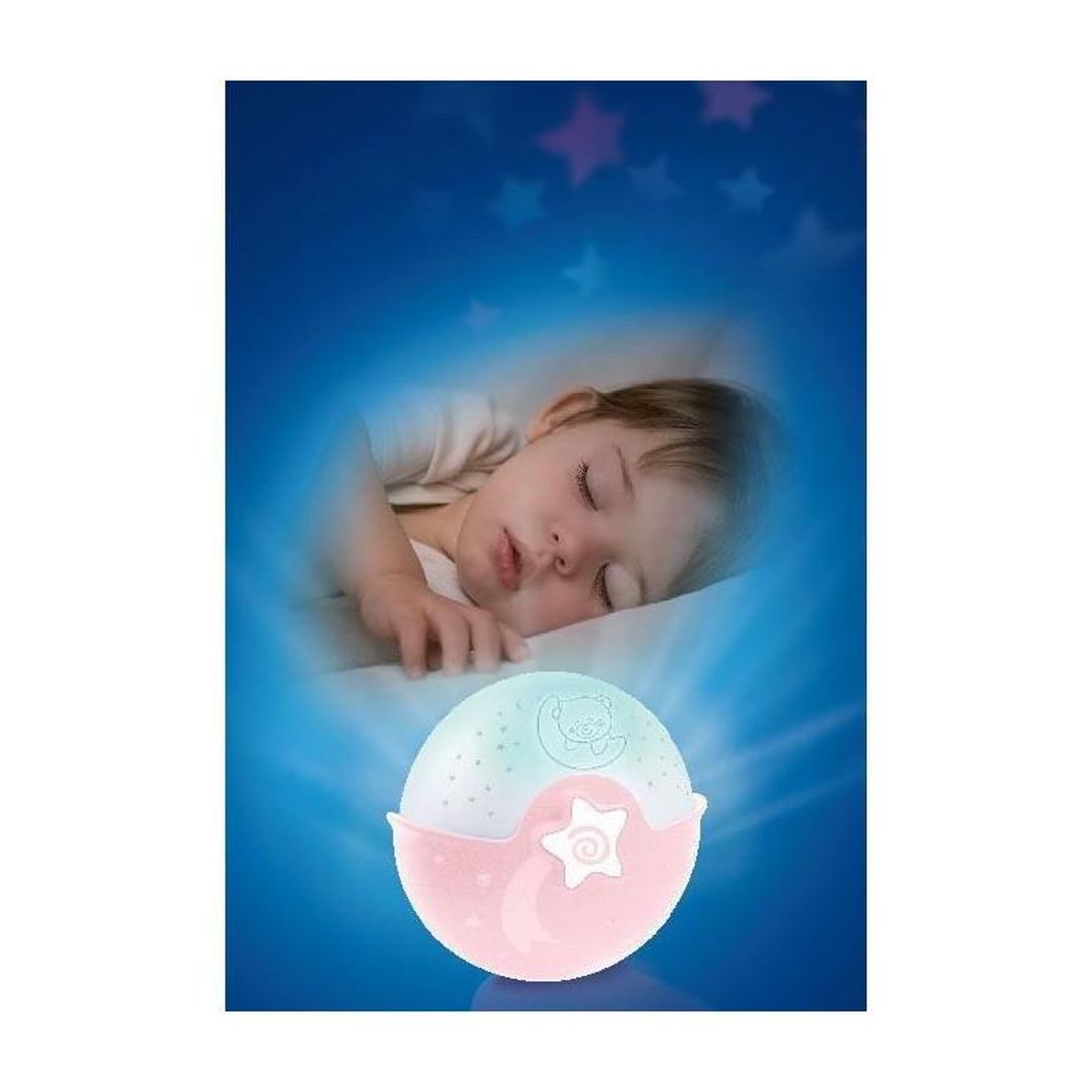 Voir la diapositive 4 : INFANTINO Lumiere apaisante et projecteur - INFANTINO - Projecto Lampe - Rose