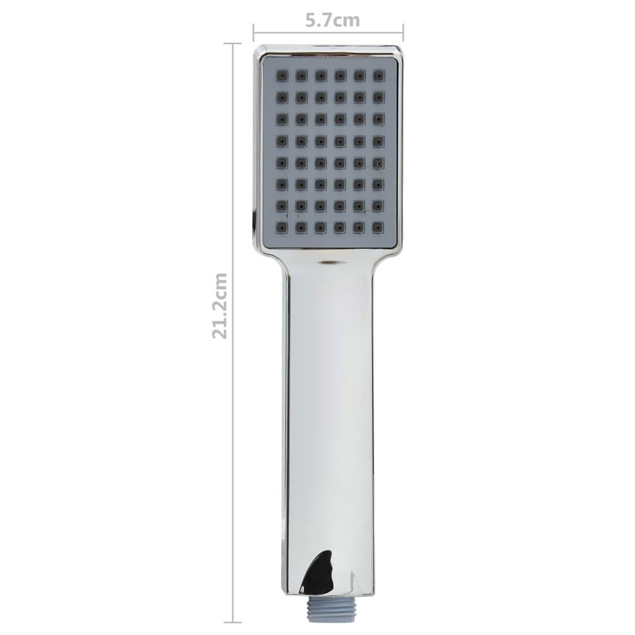 Voir la diapositive 6 : VIDAXL Pomme de douche a main avec tuyau de 1,5 m chrome