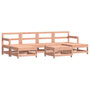 Voir la diapositive 2 : VIDAXL Salon de jardin 7 pcs bois massif douglas