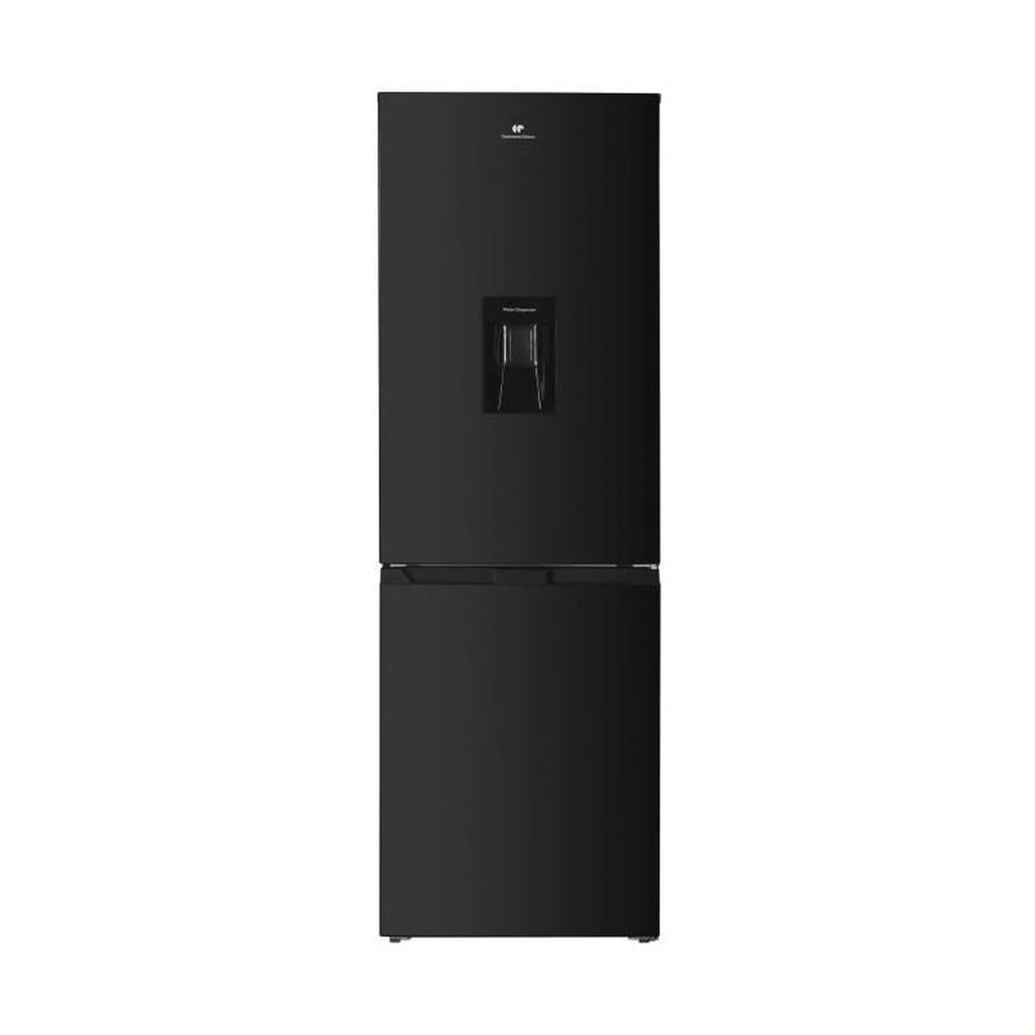 Voir la diapositive 1 : CONTINENTAL EDISON Réfrigérateur congélateur bas - CONTINENTAL EDISON - 325L - Total No Frost - distributeur d'eau- Noir