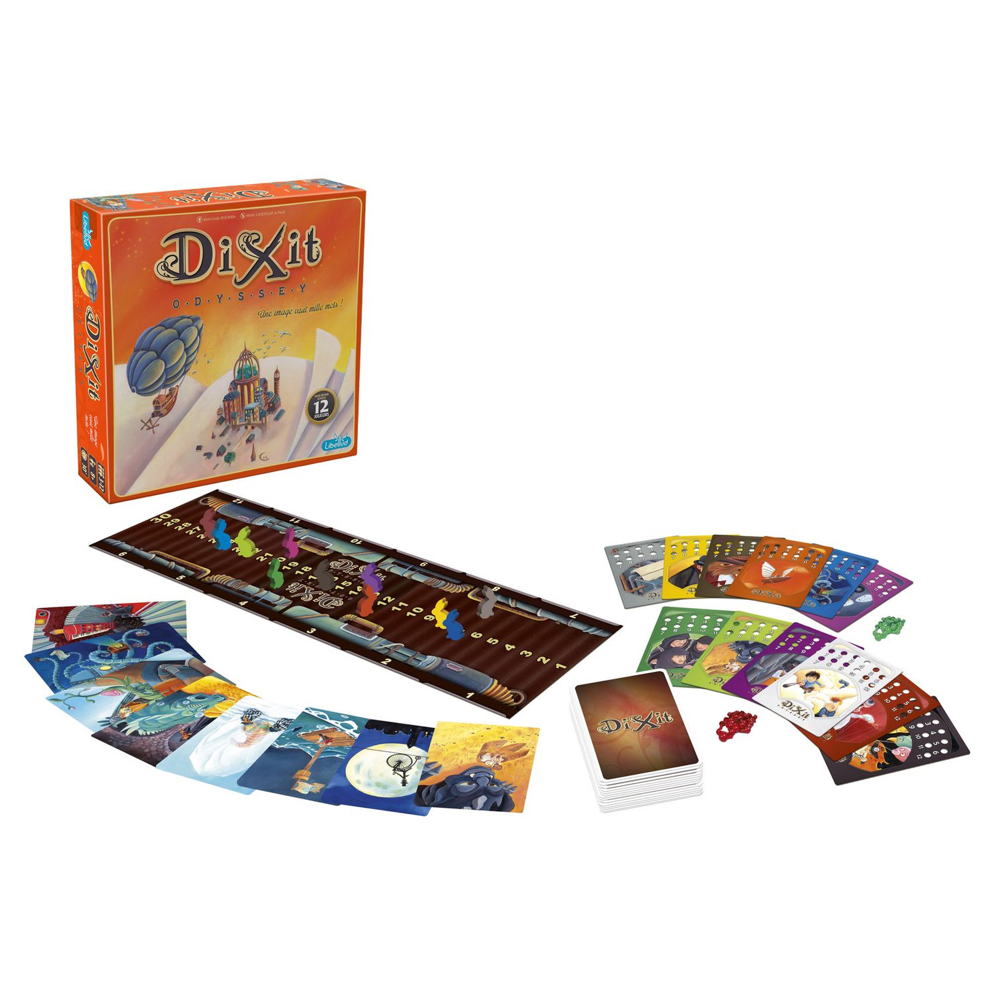 Voir la diapositive 2 : ASMODEE Jeu Dixit Odyssey