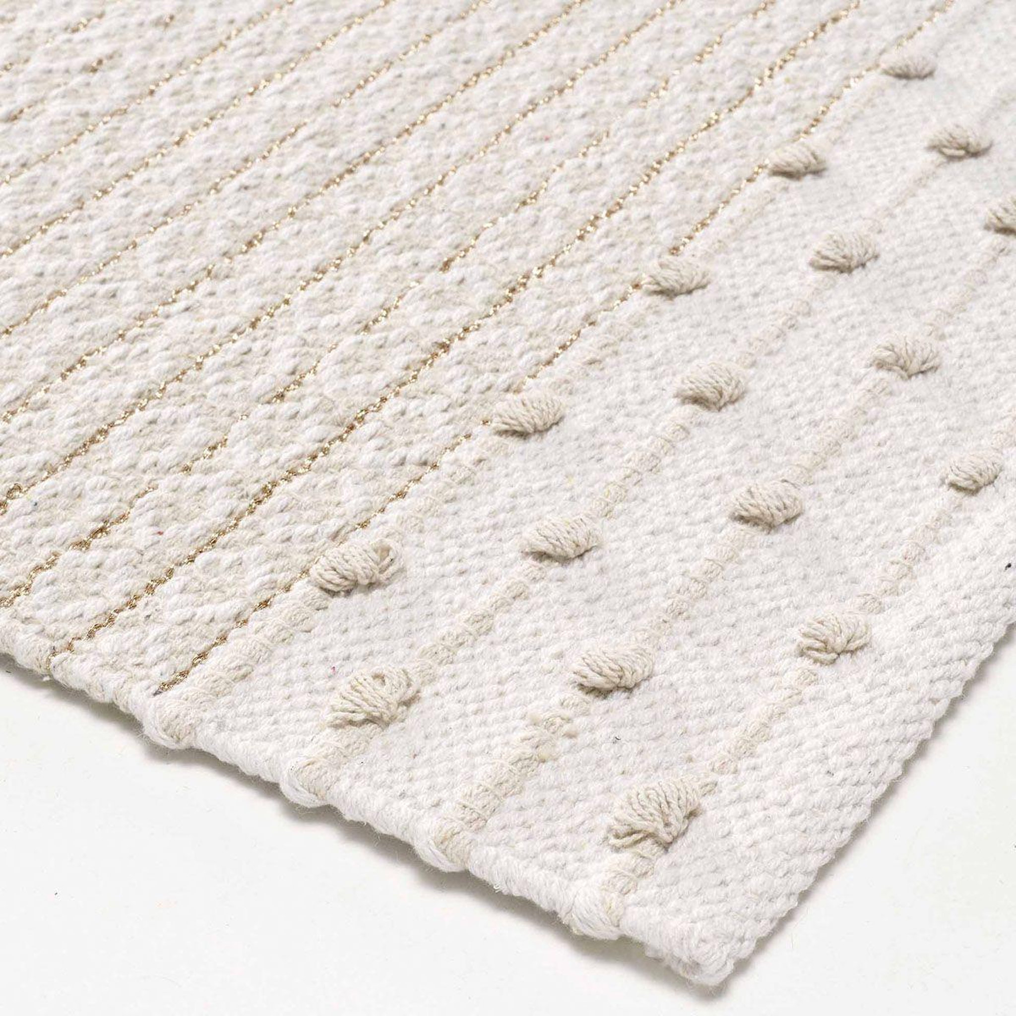 Voir la diapositive 2 : Douceur d'Intérieur Tapis déco fantaisie  artemis  60x90cm naturel