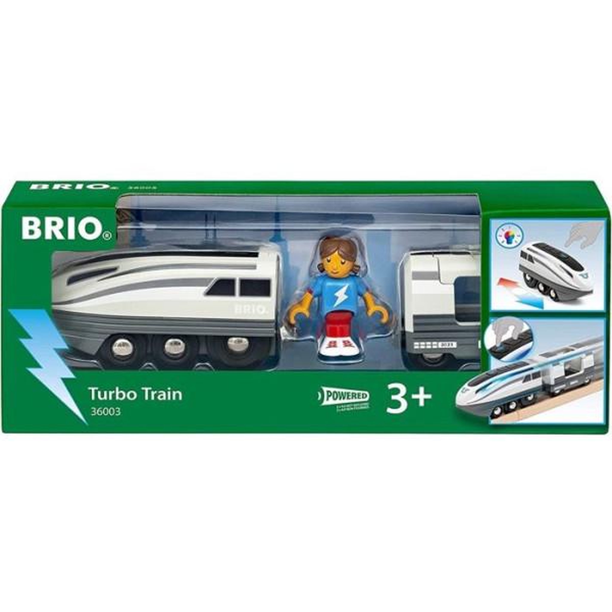 Voir la diapositive 3 : Brio Brio - train électrique locomotive a piles super rapide