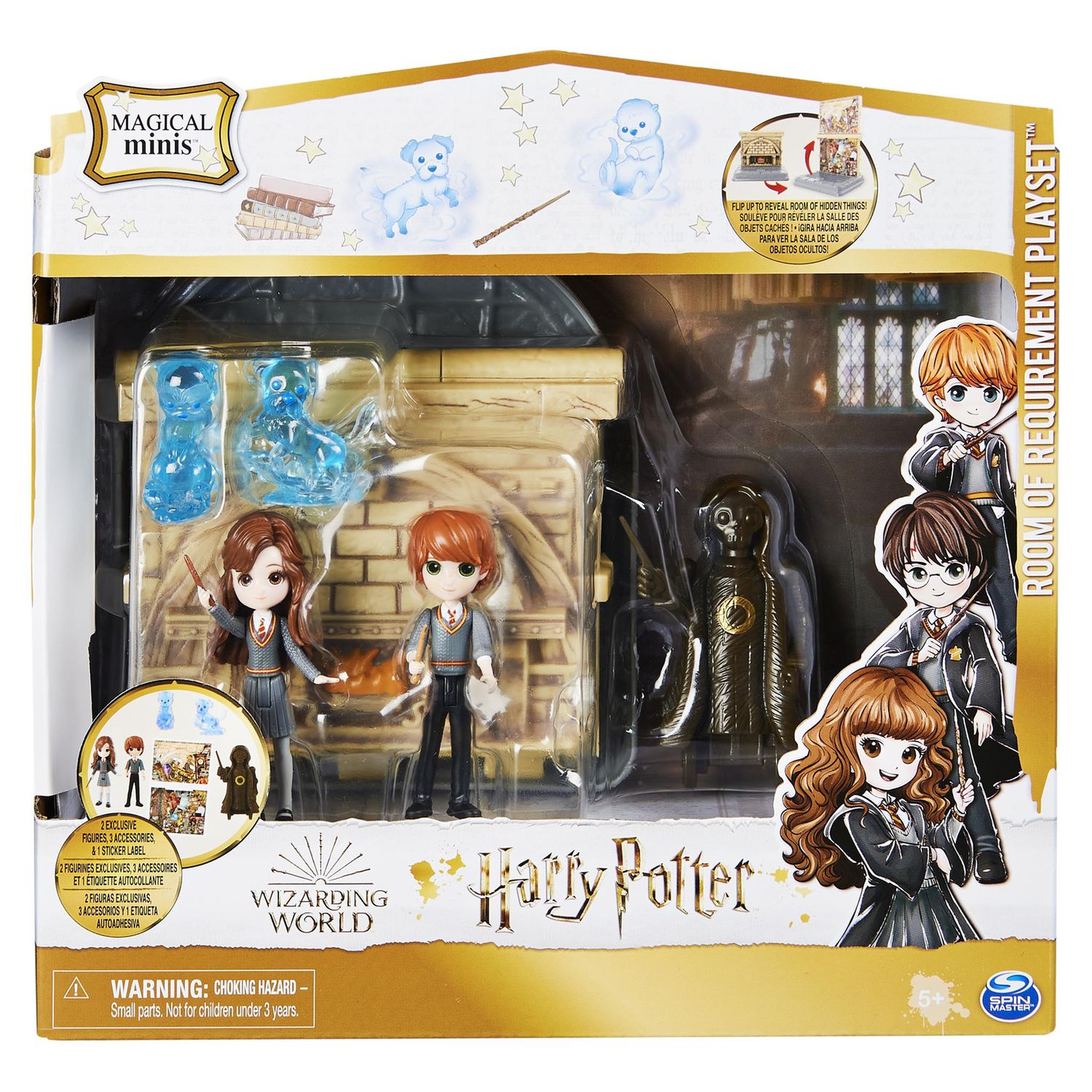 Voir la diapositive 3 : SPIN MASTER Playset 2 en 1 La Salle Sur Demande Magical Minis