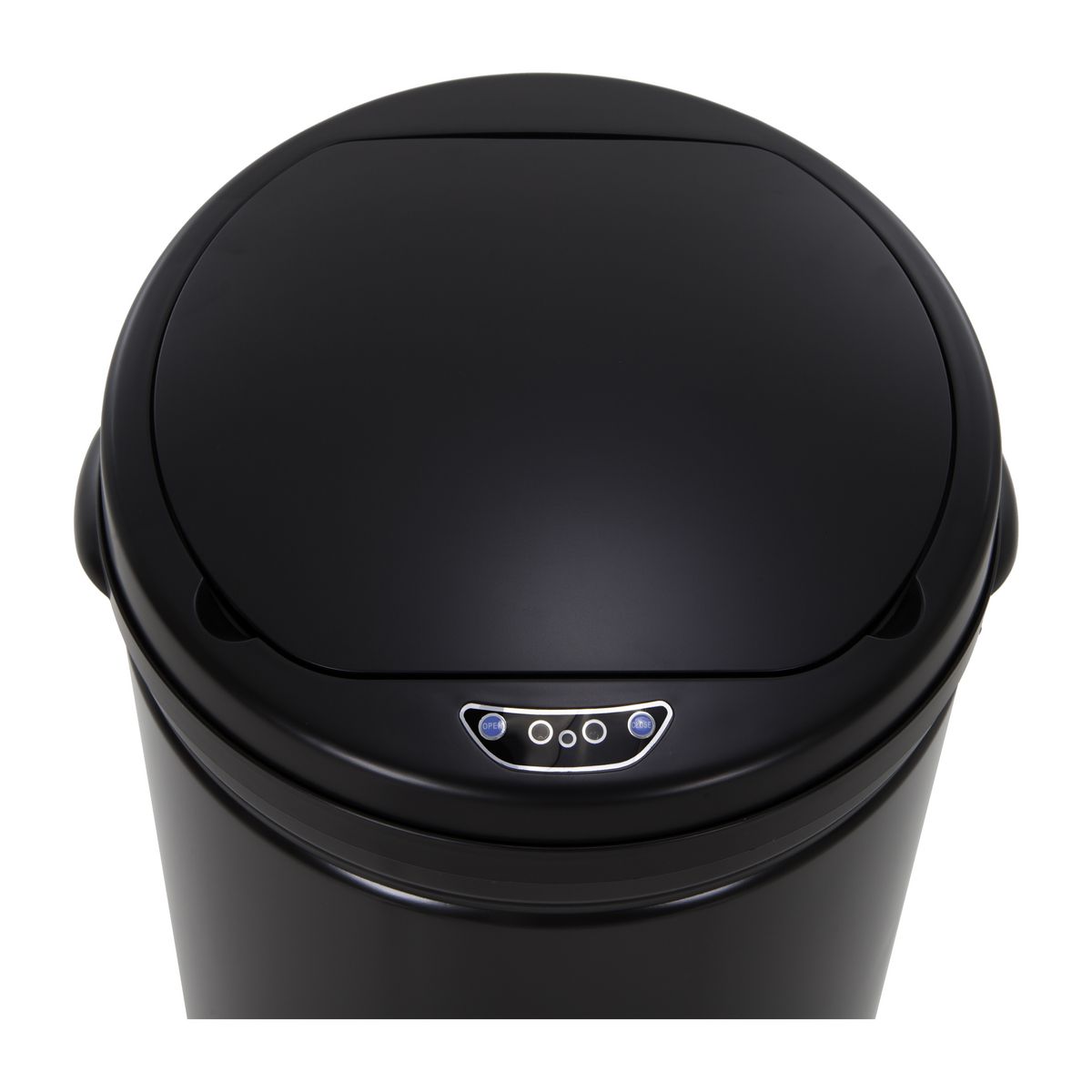 Poubelle automatique 42L Noir mat