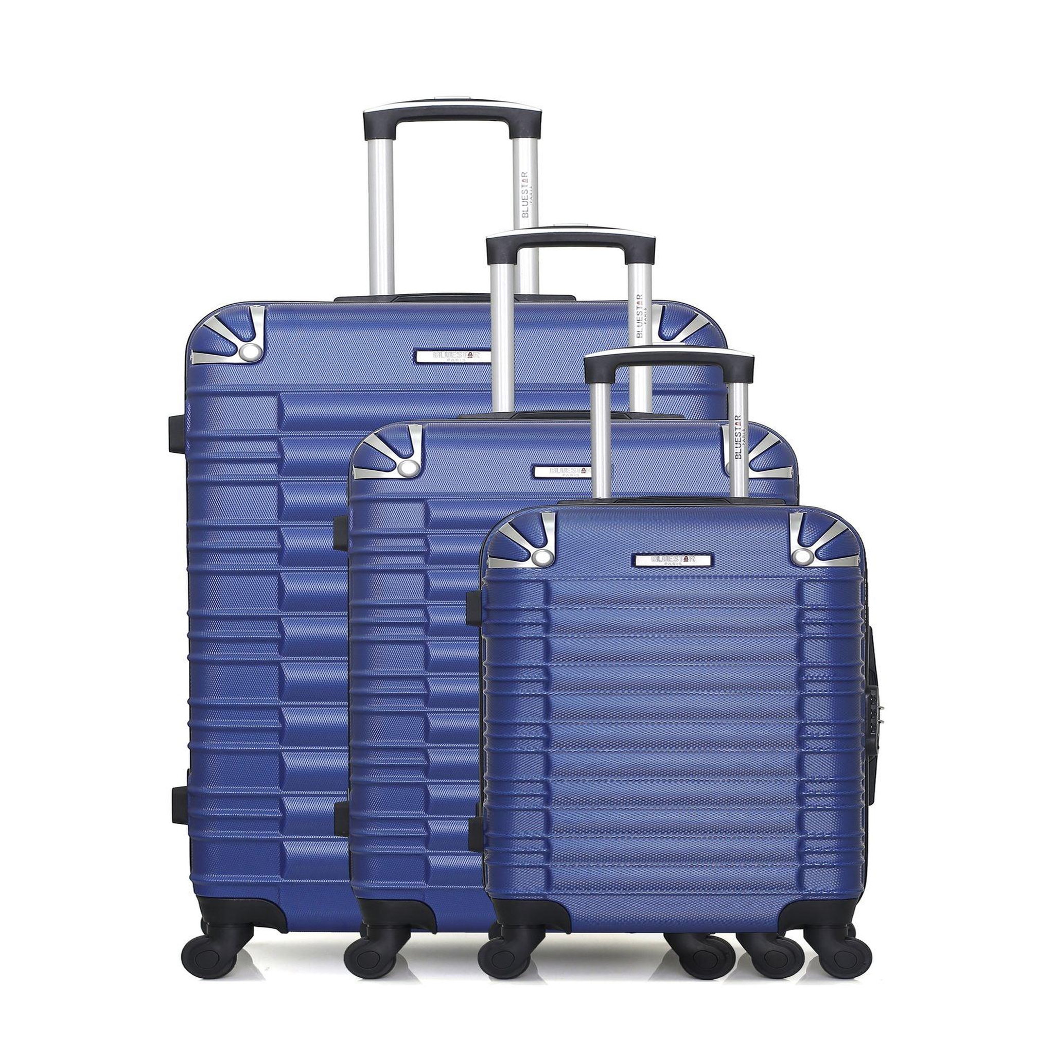 BLUESTAR Bluestar - set de 3 valises lima 75 cm 4 roues