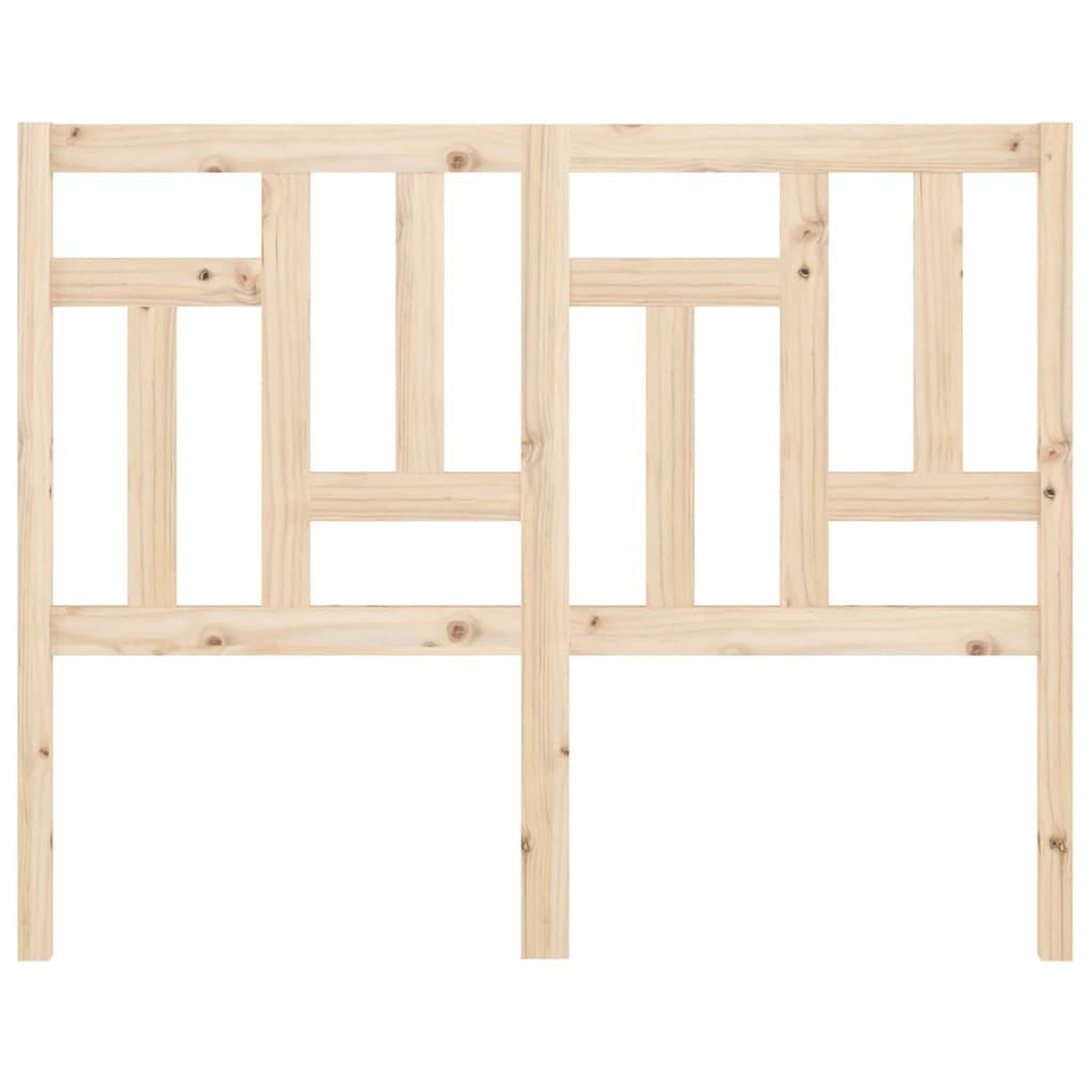 Voir la diapositive 3 : VIDAXL Tete de lit 205,5x4x100 cm Bois massif de pin