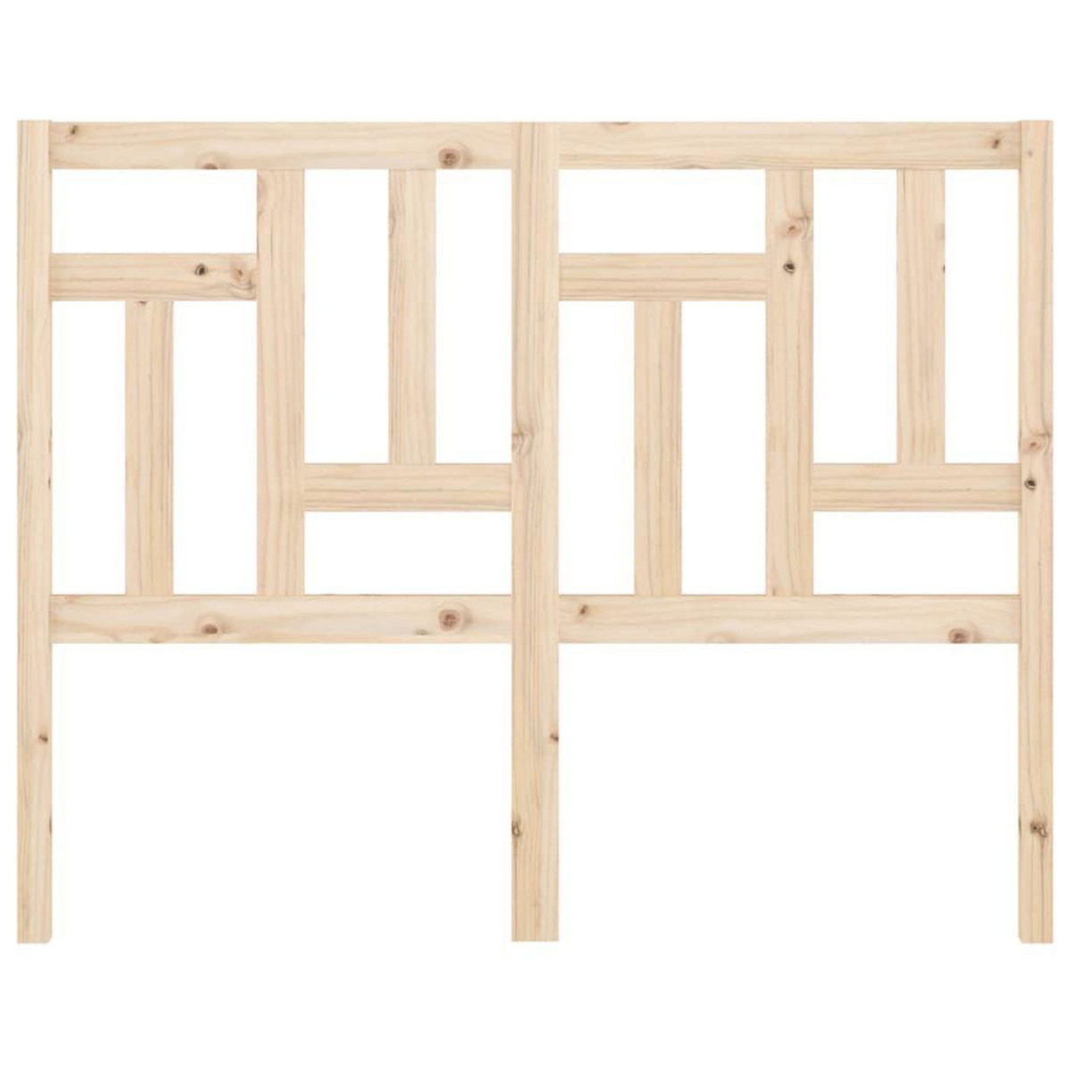 VIDAXL Tete de lit 205,5x4x100 cm Bois massif de pin