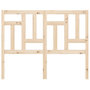 Voir la diapositive 3 : VIDAXL Tete de lit 205,5x4x100 cm Bois massif de pin