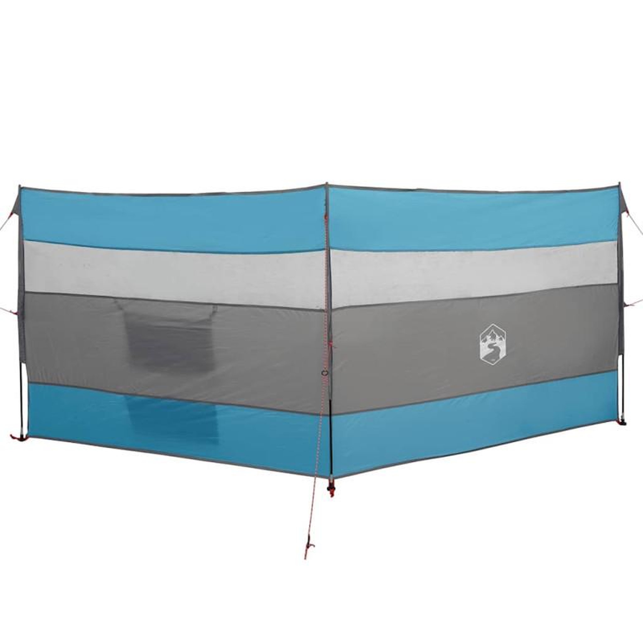 Voir la diapositive 2 : VIDAXL Brise vent de camping bleu 340x130 cm imperméable