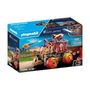 Voir la diapositive 2 : PLAYMOBIL PLAYMOBIL 71299 Chariot de combat enflammé des Burnham Raiders- Affrontez les ennemis avec le chariot, son canon et siege éjec