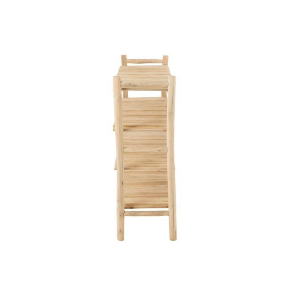 Paris Prix Étagère 4 Niveaux en Teck  Latonya  140cm Naturel