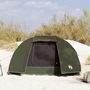 Voir la diapositive 4 : VIDAXL Tente de pêche 3 personnes vert olive imperméable
