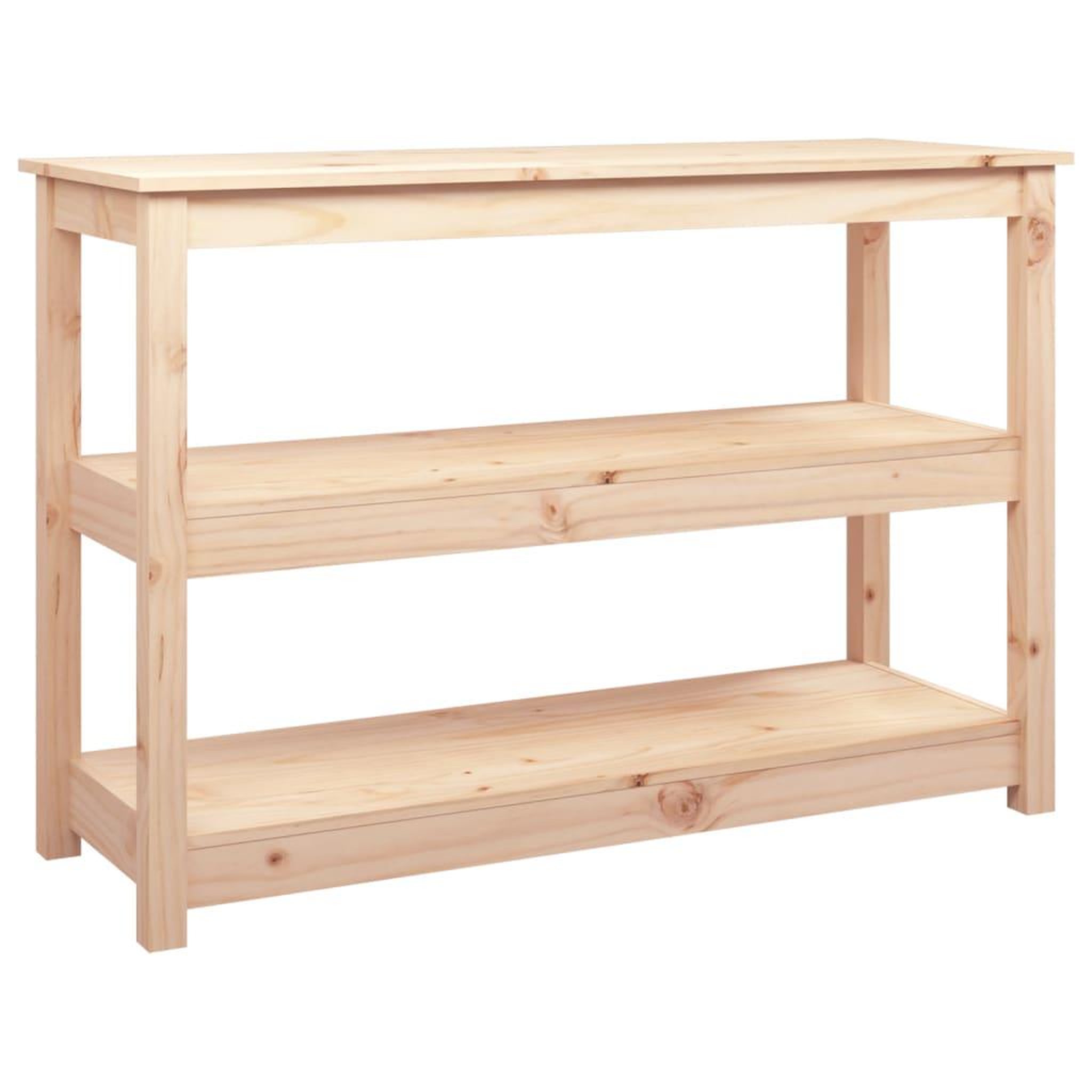 Voir la diapositive 2 : VIDAXL Table console 110x40x74 cm Bois massif de pin