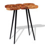 Voir la diapositive 4 : VIDAXL Table de bar Bois d'acacia massif 90x60x110 cm