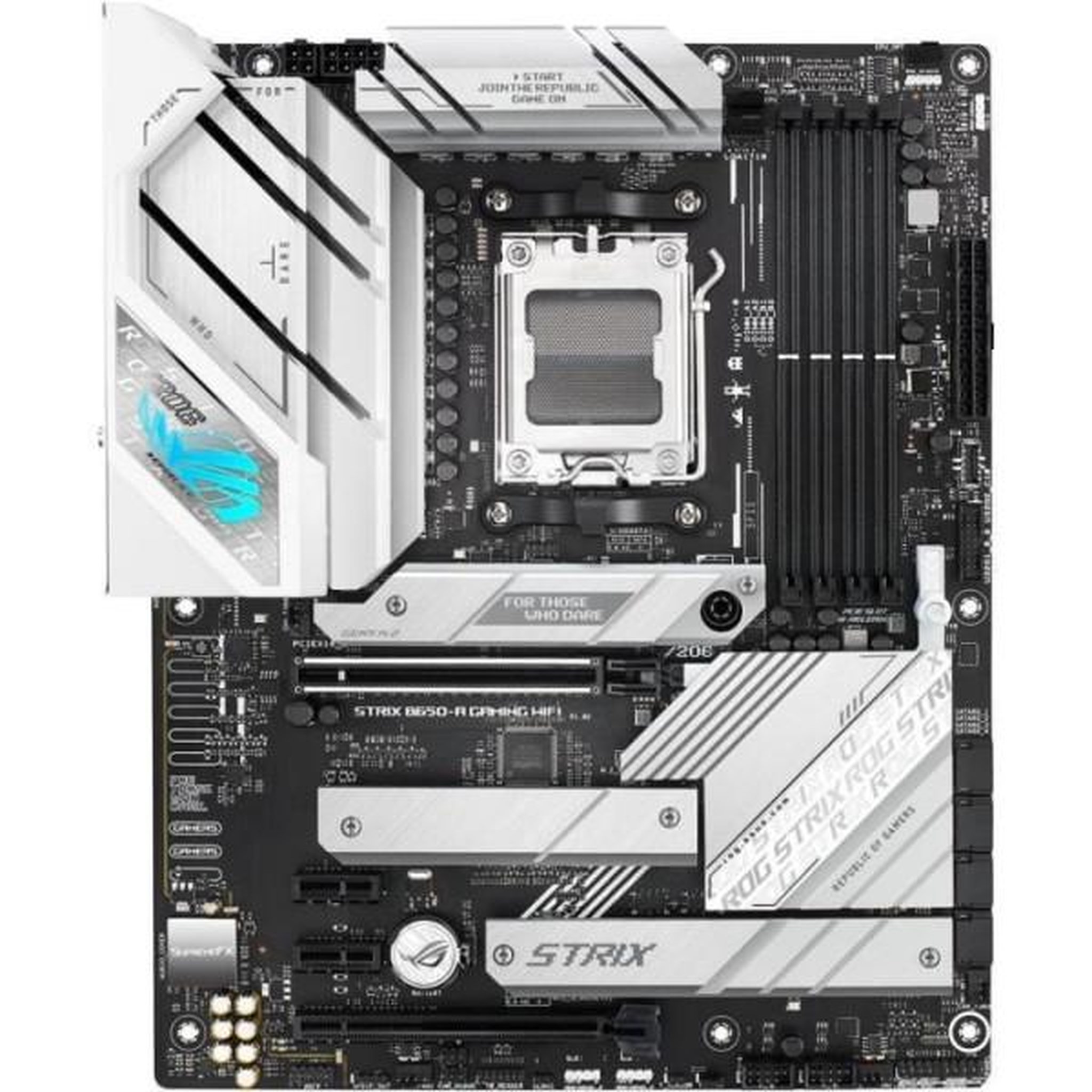 Voir la diapositive 2 : ASUS Carte mere - ASUS - ROG STRIX B650-A GAMING WIFI - AMD B650 - Emplacement AM5 - DDR5 SDRAM