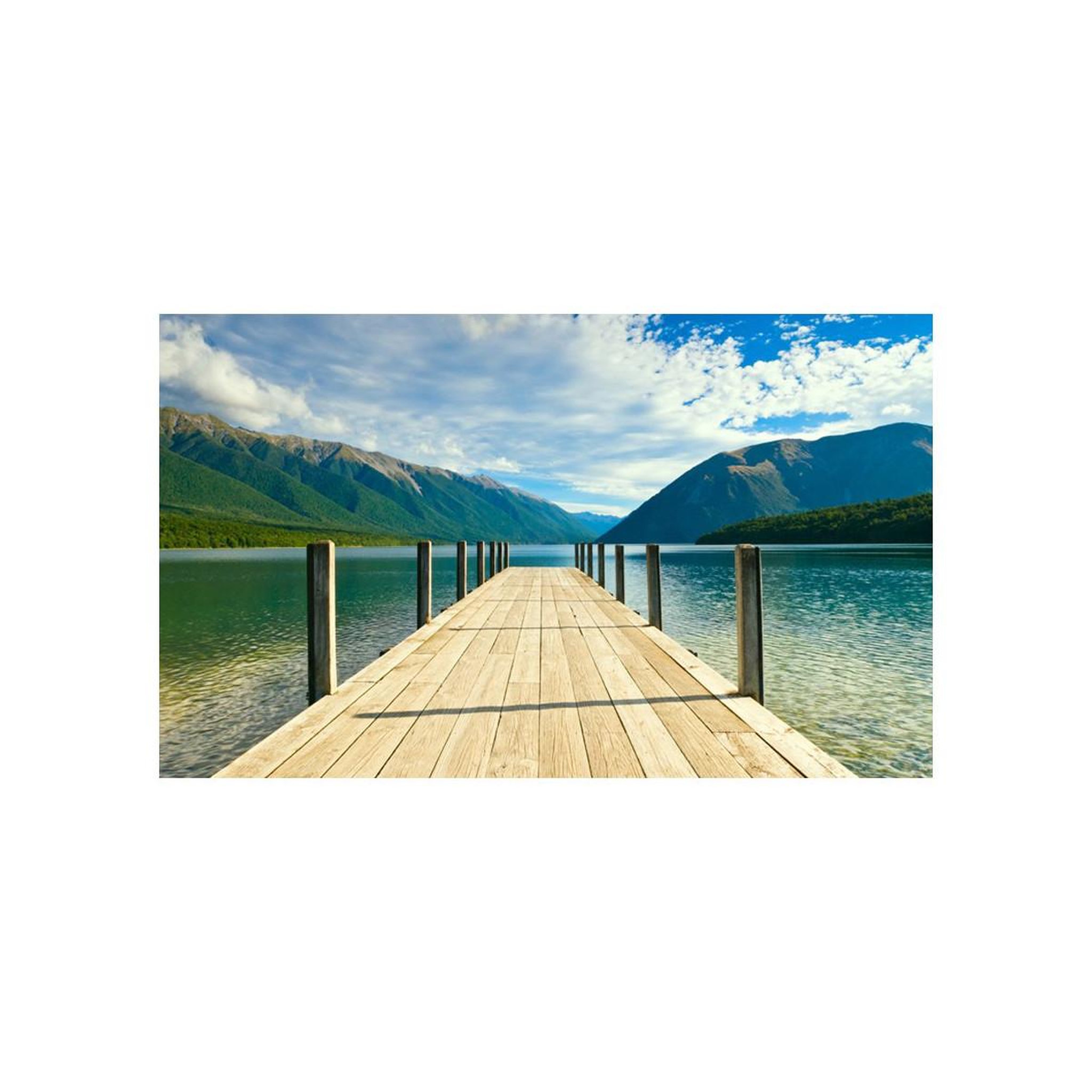 Voir la diapositive 2 : Paris Prix Papier peint  entre lac & montagnes ii  450x270cm