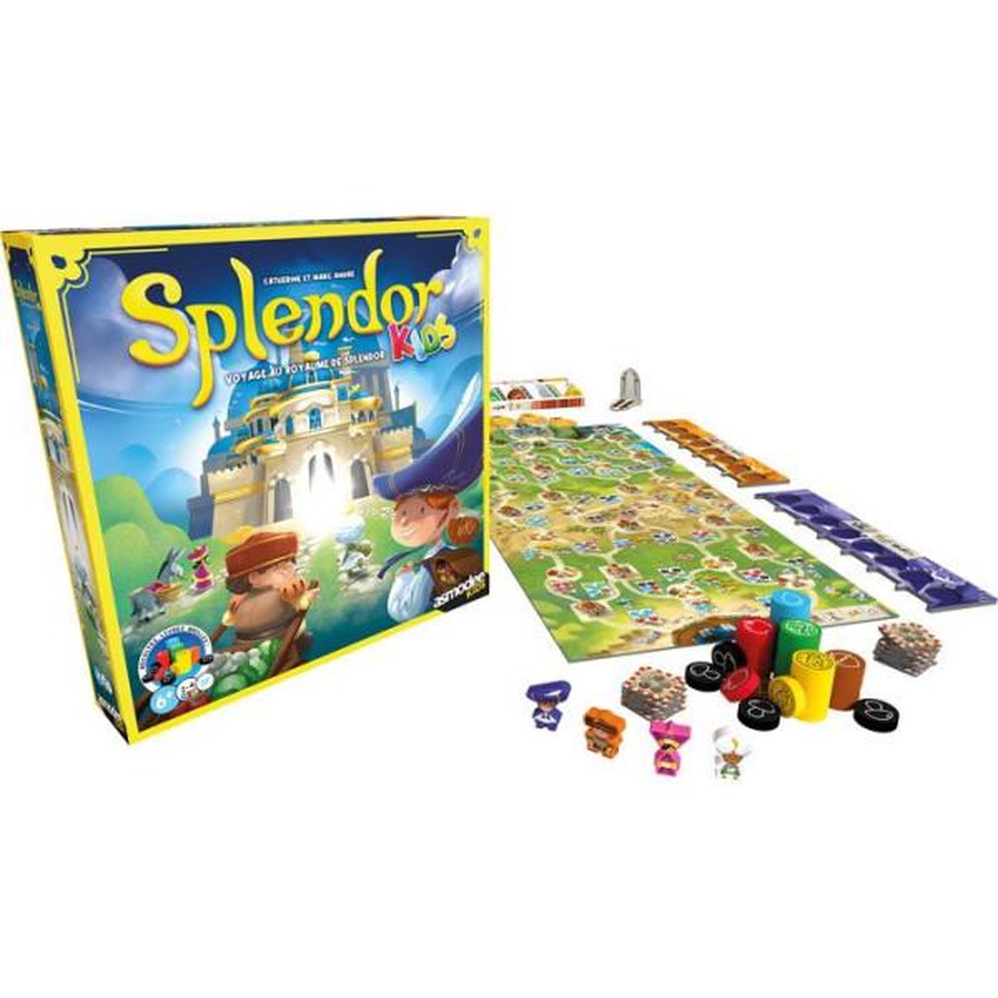Voir la diapositive 6 : Asmodee Jeu de stratégie Asmodee Splendor Kids