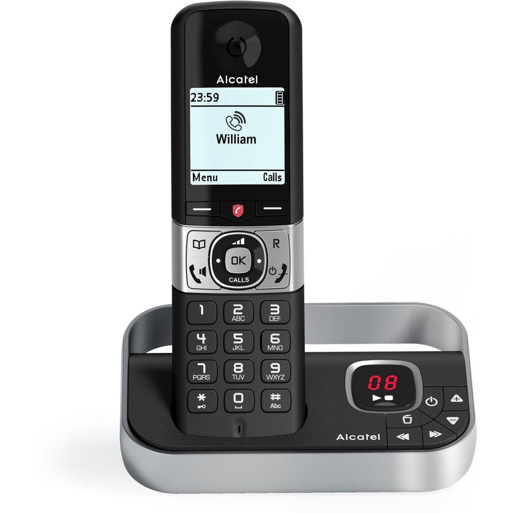 Alcatel Téléphone sans fil F890 Voice Noir