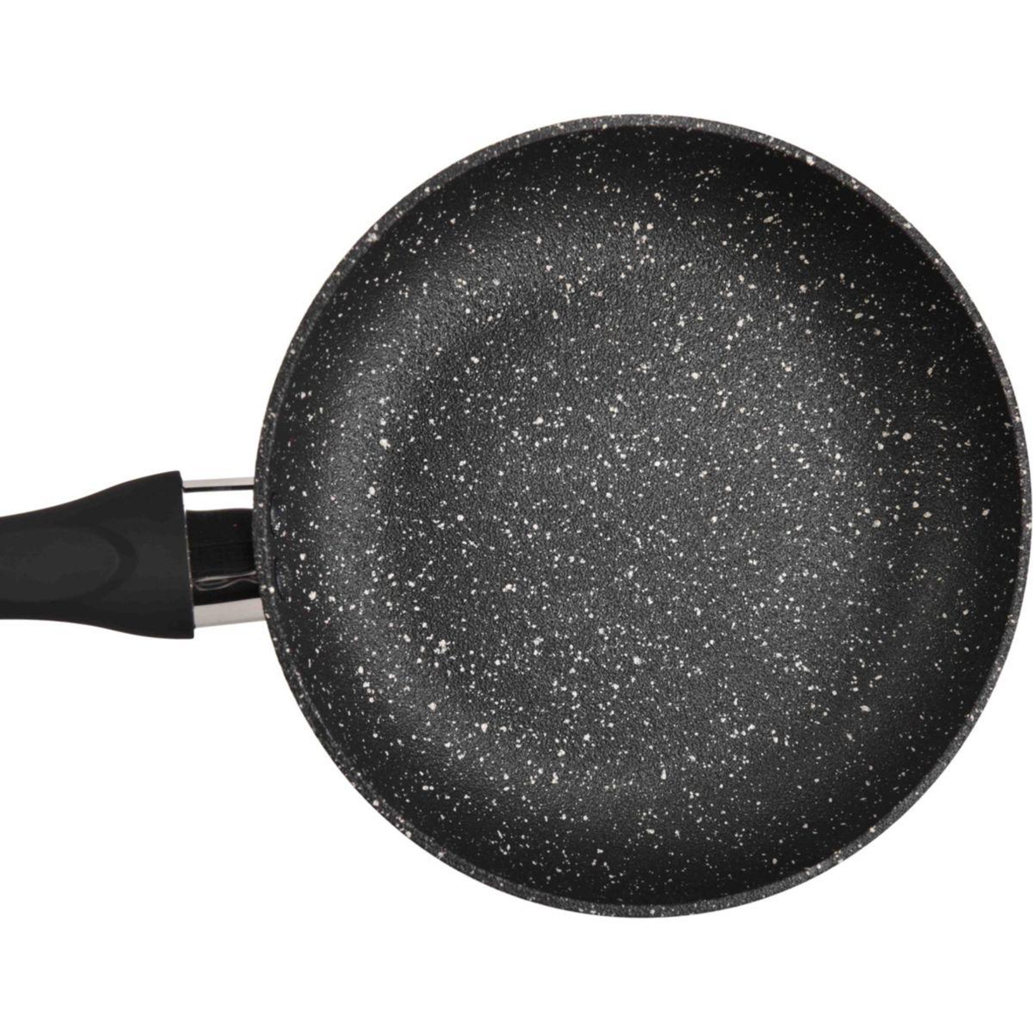 Voir la diapositive 2 : ESSENTIEL B Batterie de cuisine 3 poeles pietra black