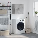 VIDAXL Armoire murale gris beton 60x31x60 cm bois d'ingenierie