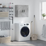VIDAXL Armoire murale gris beton 60x31x60 cm bois d'ingenierie
